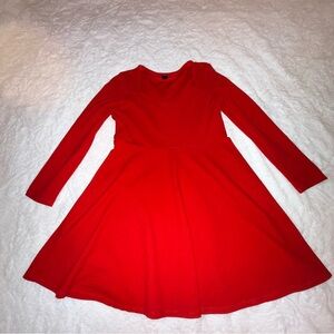 Stylish Red Kids Dress
